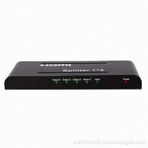 HDMI Splitter, 1x4, Supports 3D